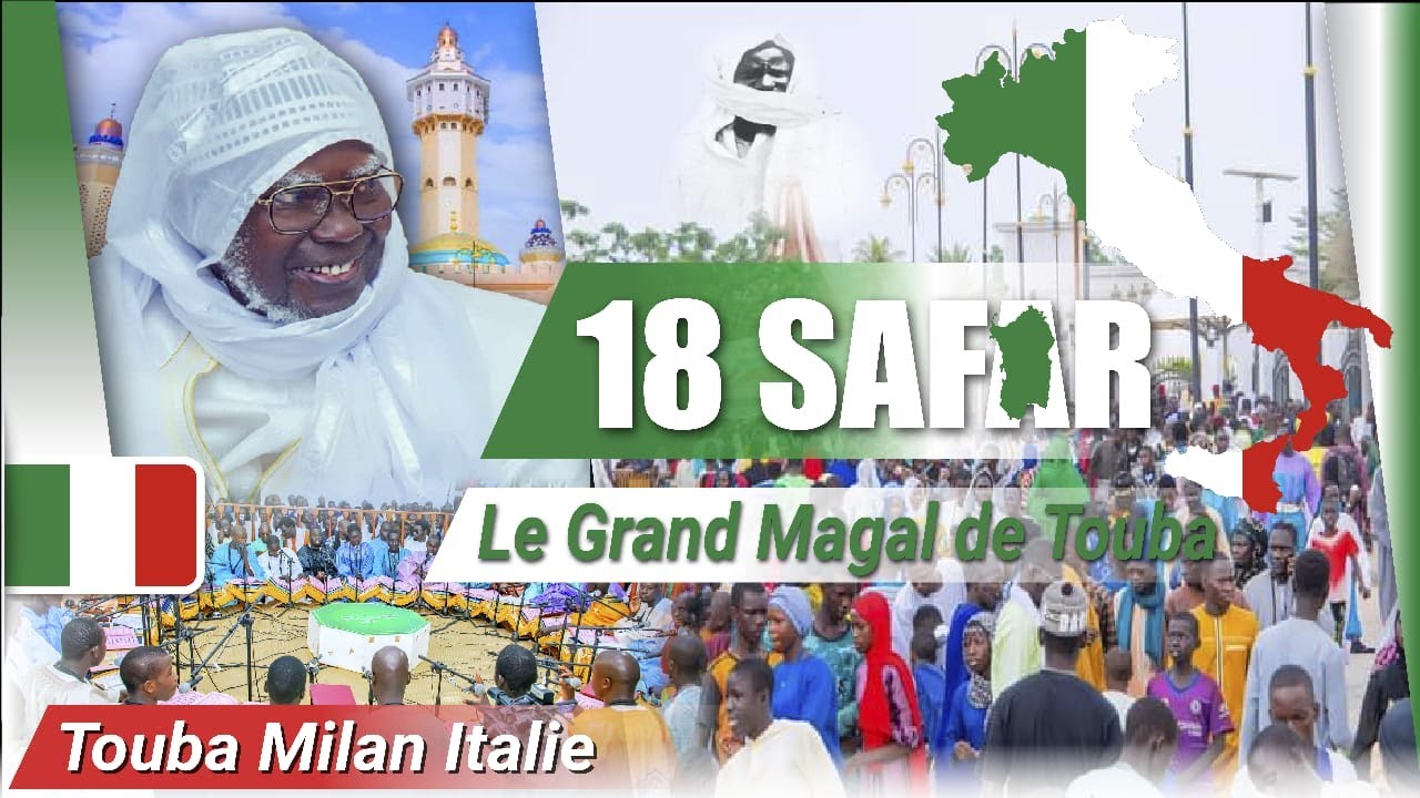 LIVE Touba | Celebrazione Magal de Touba 2022 - 18 Safar 1444H Touba Erba