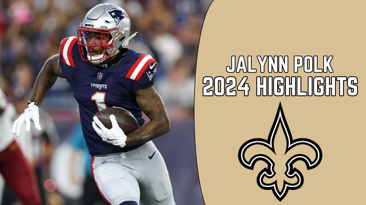 Ja'Lynn Polk Highlights 🔥 | Welcome to the Saints