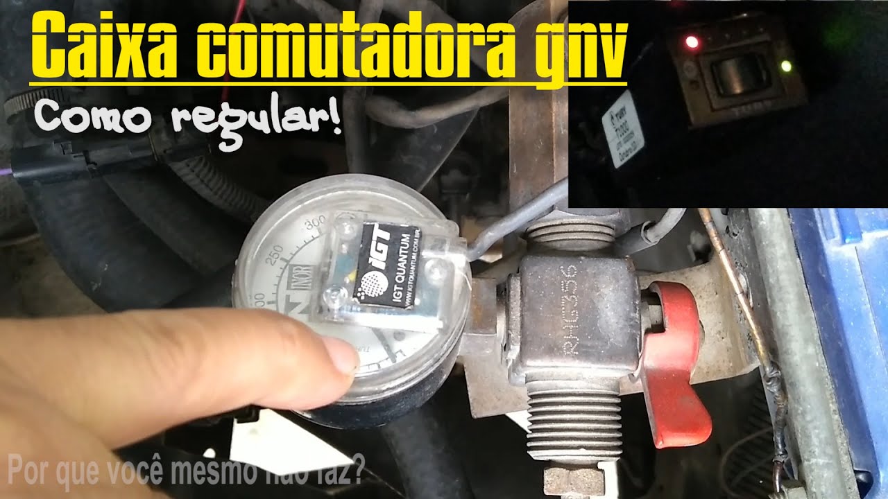 Caixa comutadora GNV com defeito. Será!