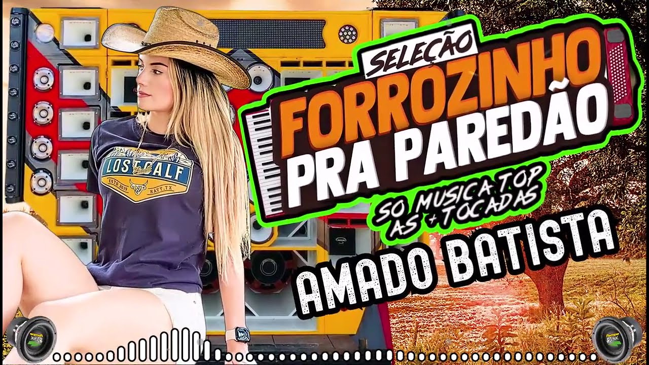 FORROZIN PRA PAREDÃO DO AMADO BATISTA VERSÃO REMIX SELEÇÃO DJ EDIRLEISON