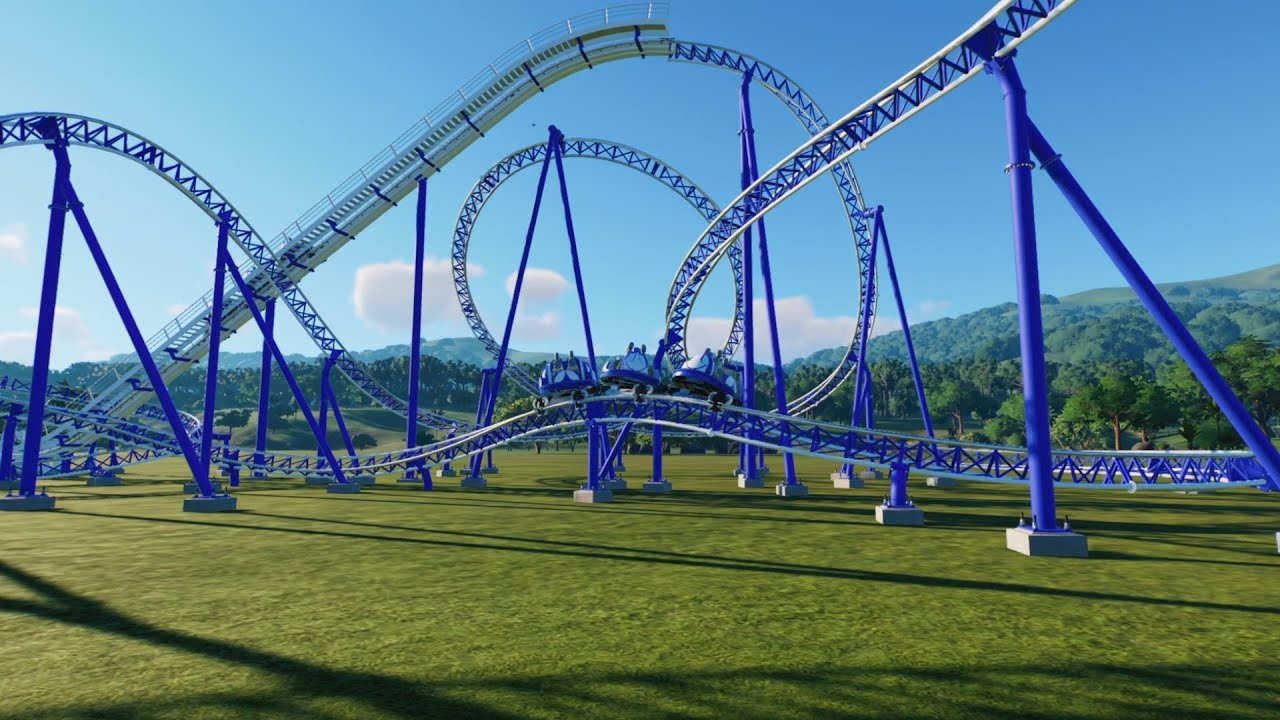 Avalanche Offride Planet Coaster 2 (made by GamingBananeYT)