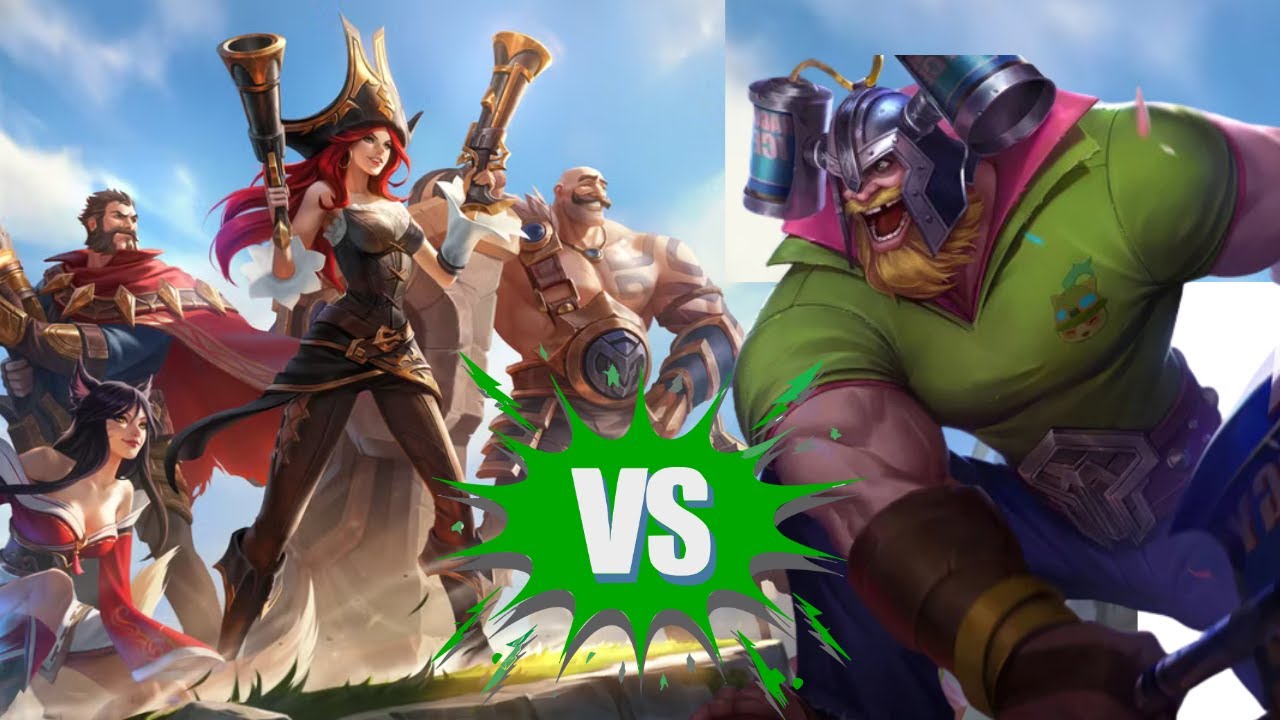 10K LP Olaf vs Top Laners In Legendary Rank : Rank N°4 | Wild Rift China