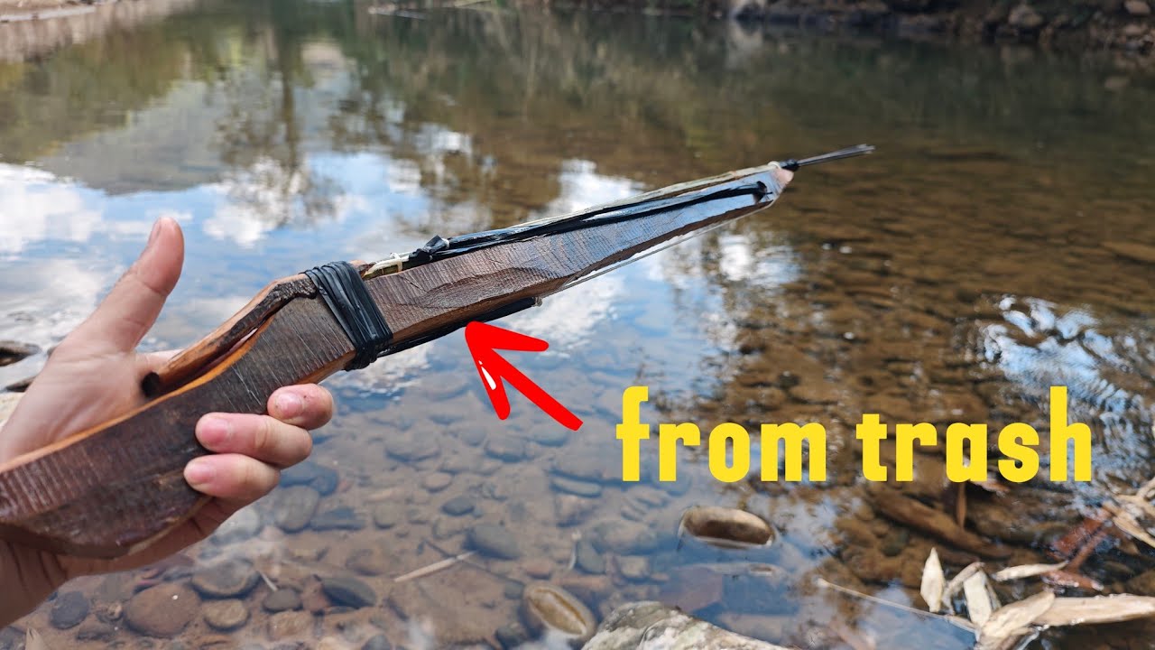 How to Making fishing guns from recycled materials