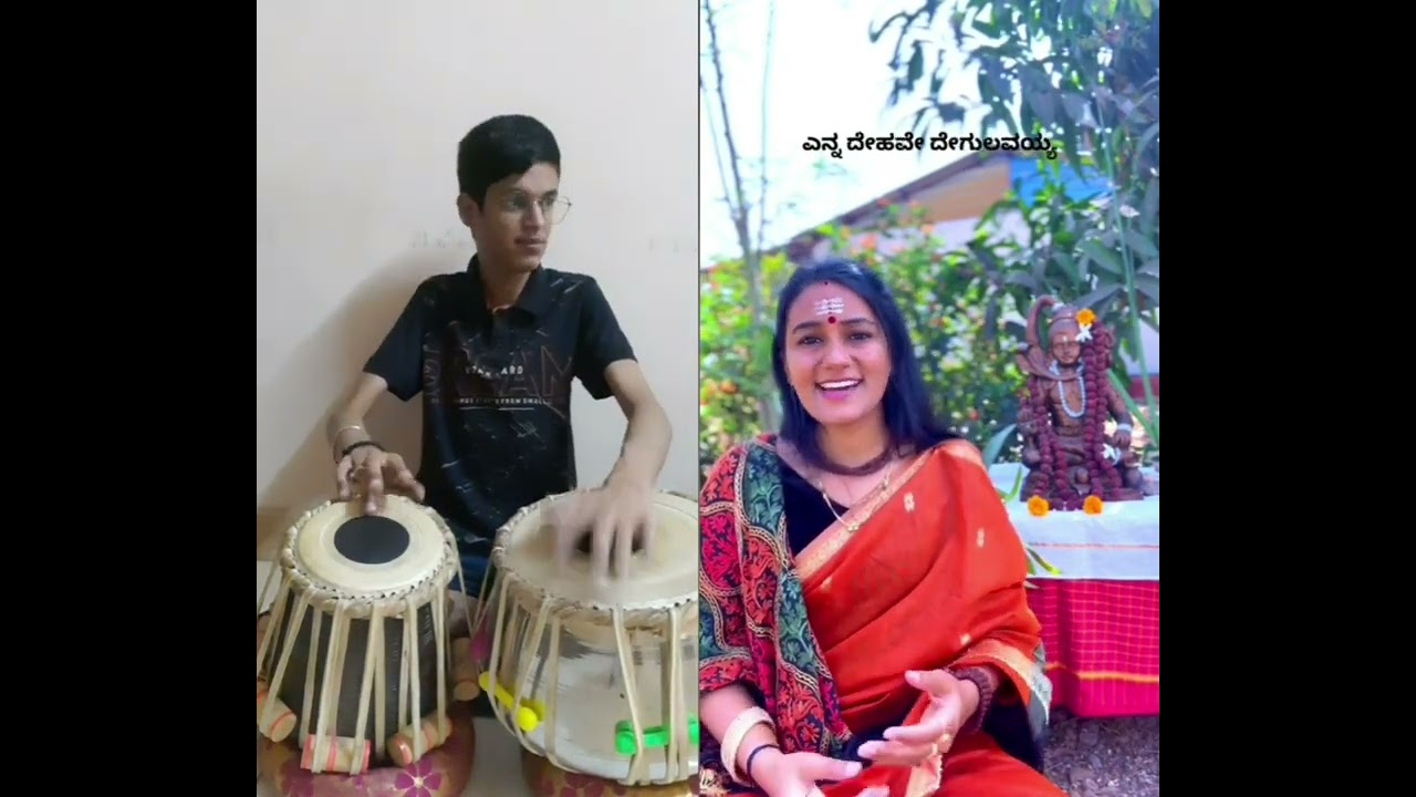 Tabla Mix on Soumya Akka's  राग मधुवंती based कन्नड Vachan @SoumyaManjunath 