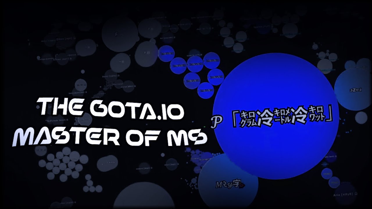 the Gota.io Master of Motherships 🪼🪼🪼