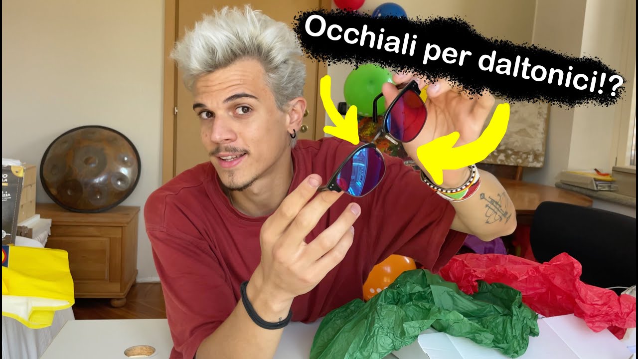 Vedo i colori per la prima volta in 22 anni (E voi diventate daltonici)