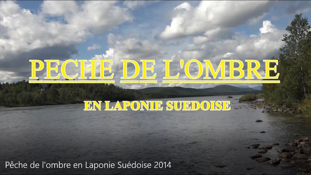 Pêche de l'ombre en Laponie Suédoise