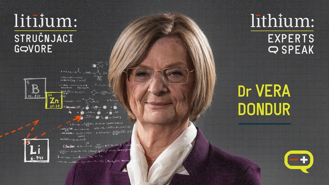 Litijum: Stručnjaci govore | GOST dr Vera Dondur, profesor univerziteta u penziji | ENGLISH SUBTITLE