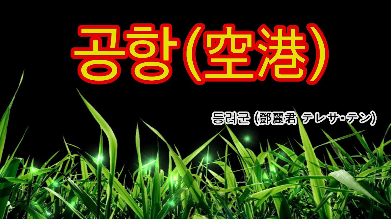 공항(空港) / 등려군(鄧麗君)