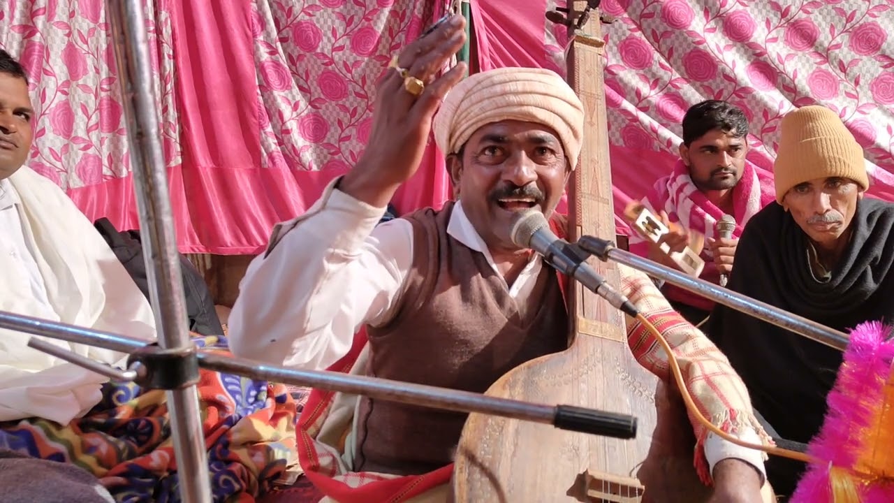 भजन गायक श्री कालूराम जी के स्वर में सत्संग गोलूवाला राजस्थान में । #भजन #सतसंग #वाणी #चेतावनीभजन