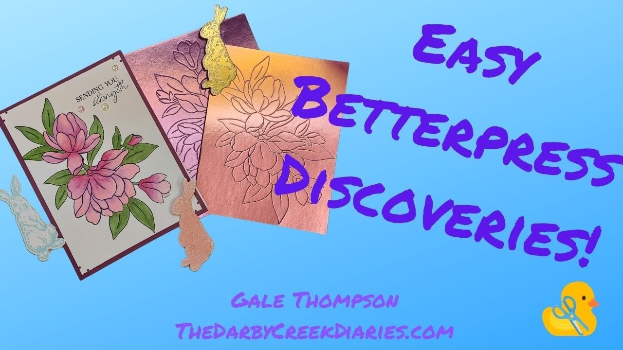 Let's Get The Most Out Of Your Spellbinders BetterPress!