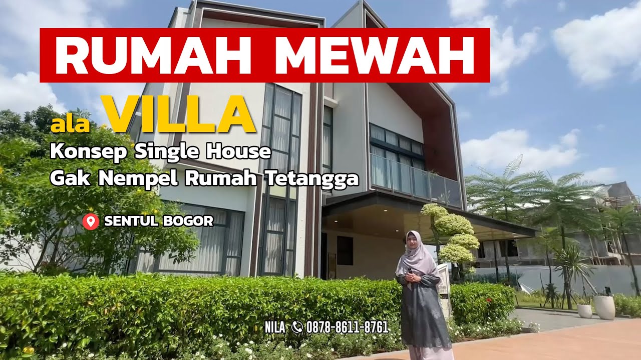Rumahnya Kanan Kiri Gak nempel Rumah tetangga‼️Sentul Selatan | Harga 10 Milyaran❗️