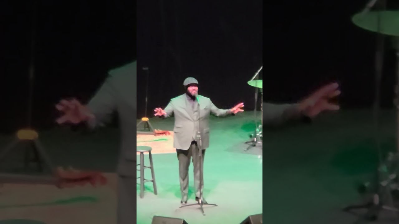 Gregory Porter sings 