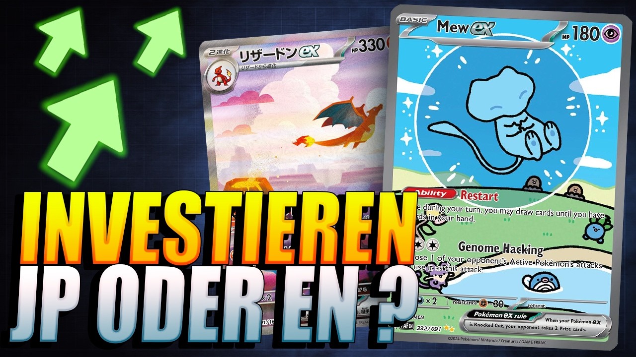 Englisch oder Japanisch ? Der ENTSCHEIDENDE Unterschied beim Investieren - Pokemon Investment