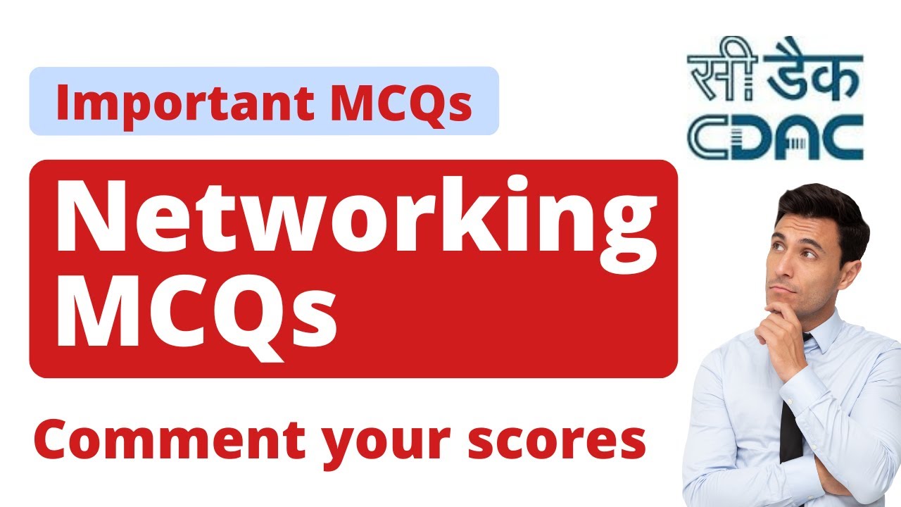 Computer Networking MCQ's | Test your knowledge | Basics | CDAC exam | CCAT Prep