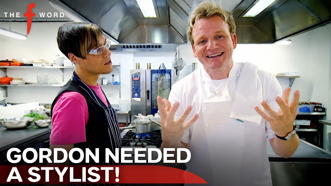 Gordon Ramsay Gets Styled And Served By Gok Wan! | The F Word Season 3 Episode 8