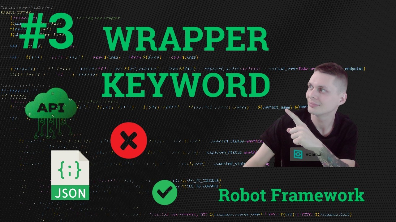 Robot Framework API #3 | Custom Keyword + Error Handling (TRY/EXCEPT)