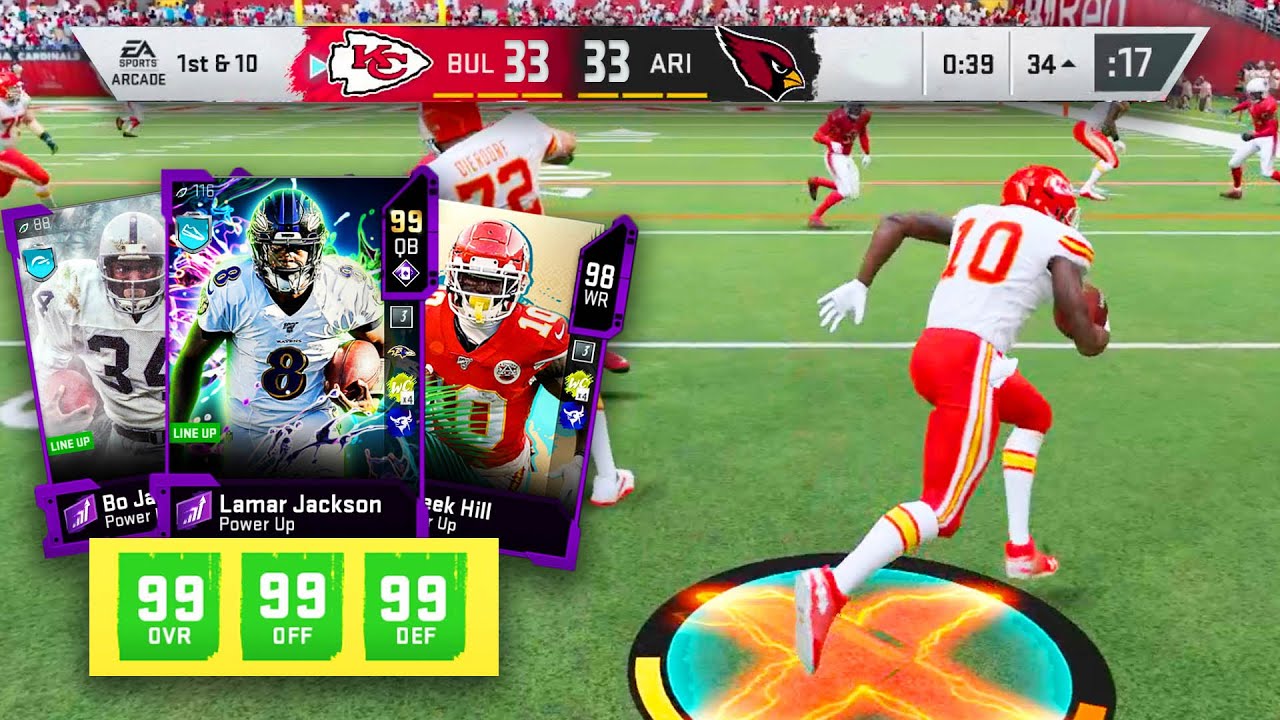 i gave my entire offense 99 SPEED! FASTEST TEAM IN MADDEN 20 ULTIMATE TEAM!
