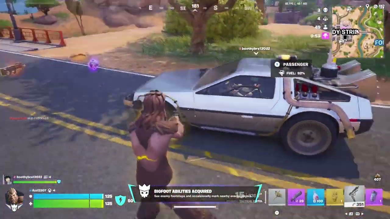 Me and my friend playing fortnite 