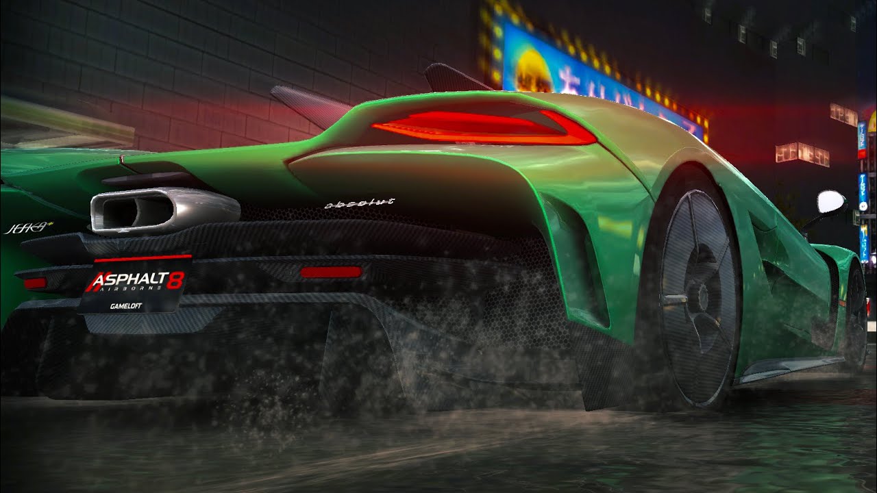 Asphalt 8, Koenigsegg JESKO ABSOLUT, MULTIPLAYER, Aguila Negra