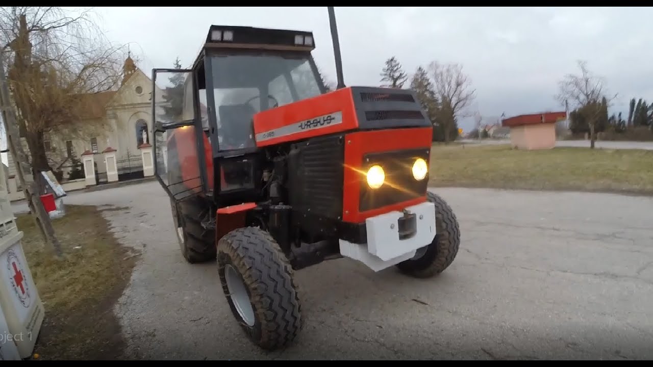 Ursus 385 przejażdżka