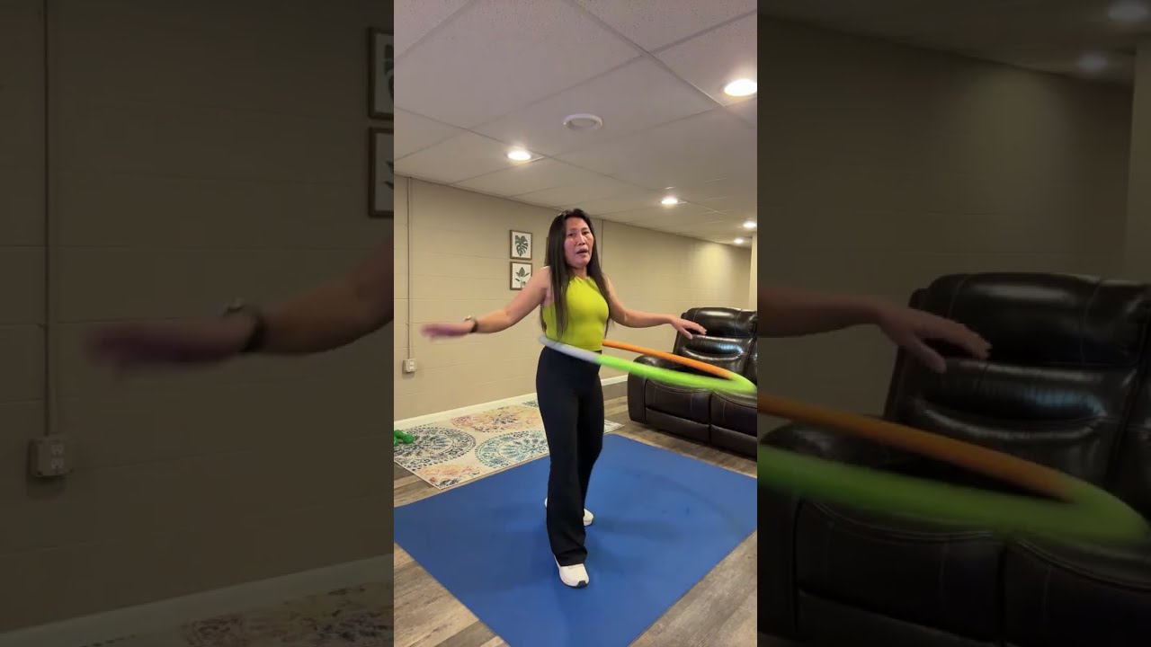 Tess Bisdak In Ohio is live! Workout/ full body workout/ hula hooping #workout