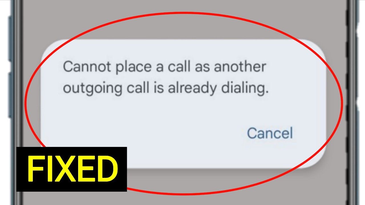 can't place a call as another outgoing call is already dialing problem 100% solve 1 minutes only 