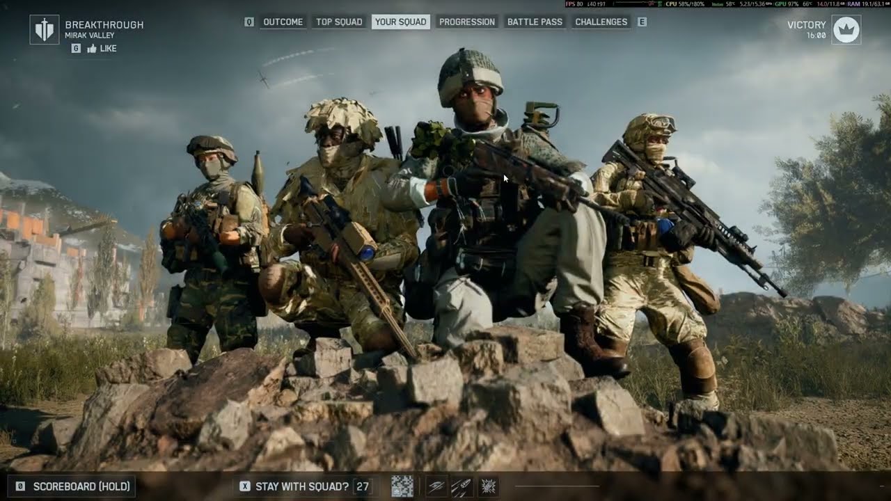 BF6: Breakthrough on Mirak Valley - RECON - PSR & Thermal