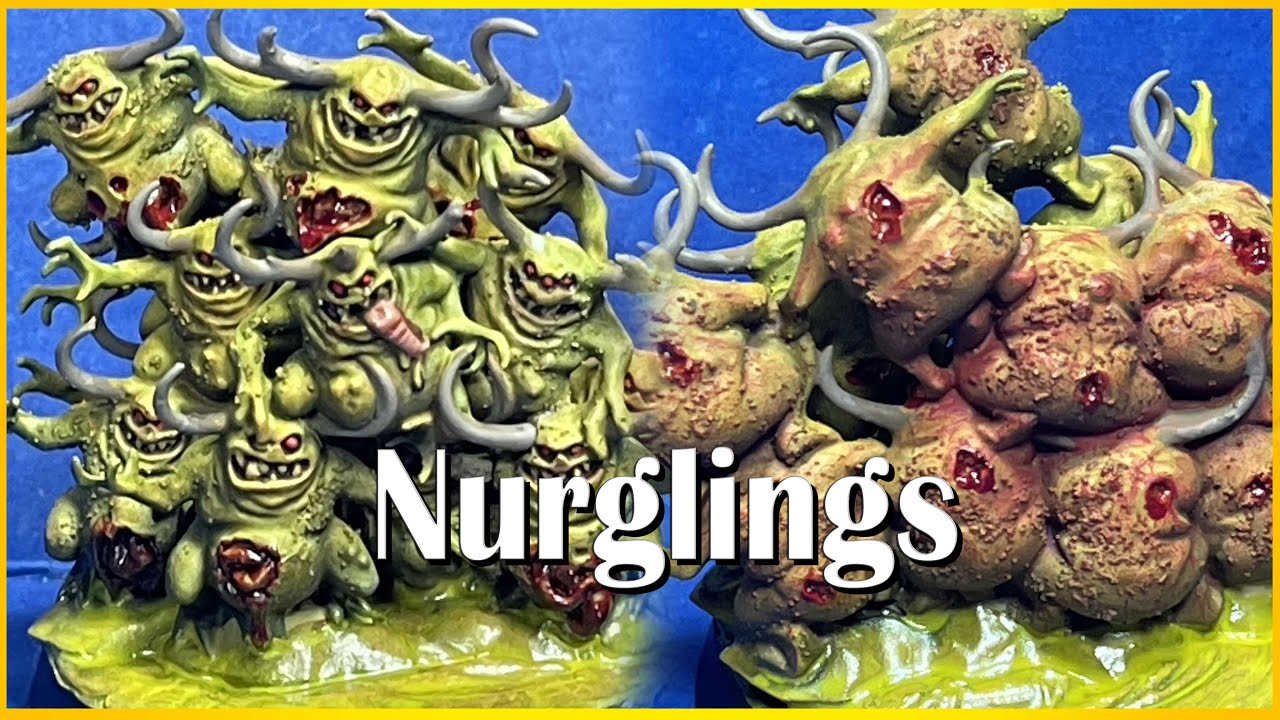 Joyful Painting - My Nurglings - MVP on tabletop
