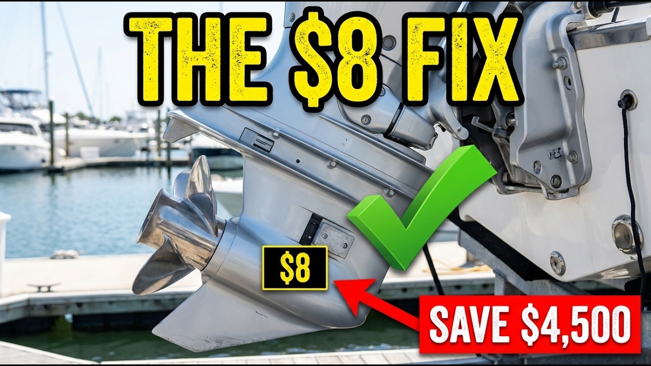 The $8 Fix That Saves a $4,500 Lower Unit Replacement — What Mechanics Won't Tell You