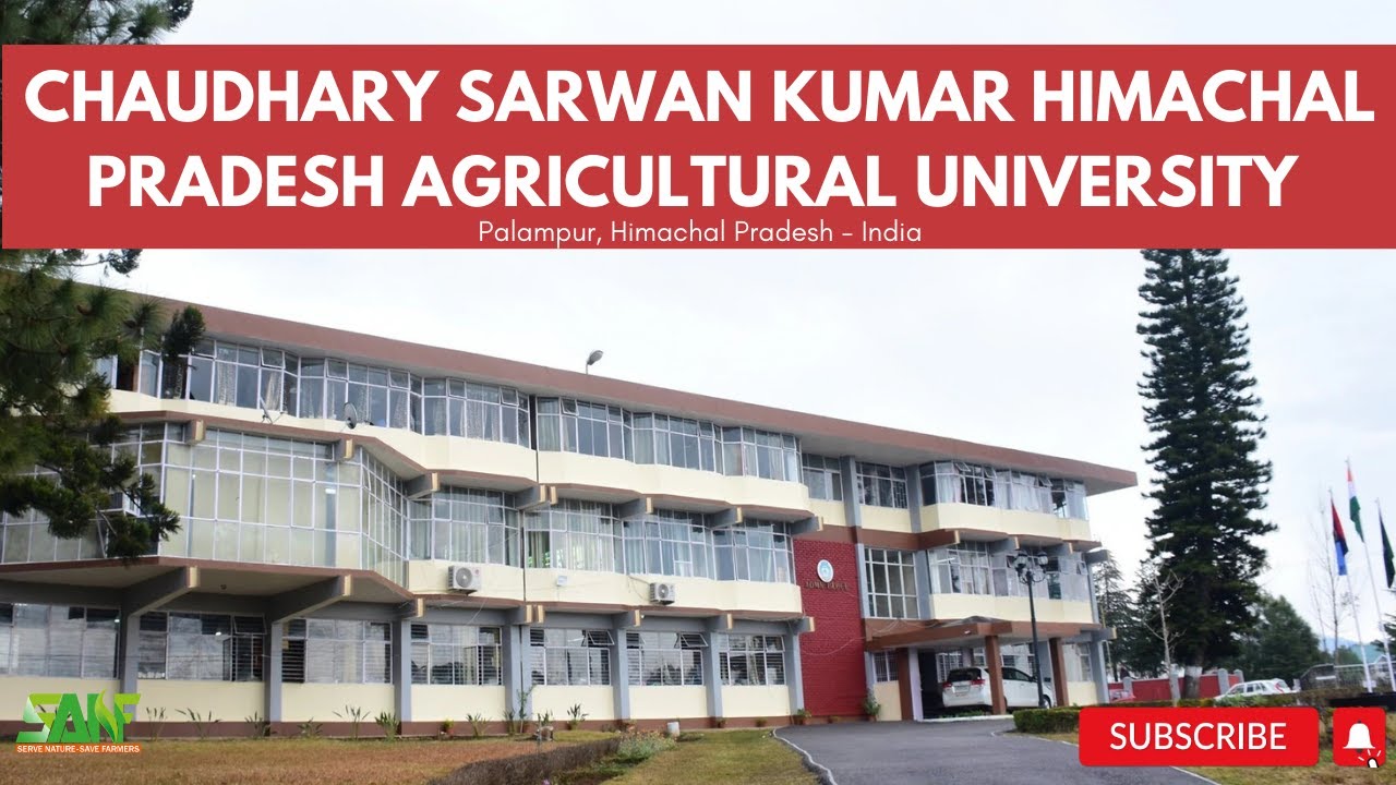Chaudhary Sarwan Kumar Himachal Pradesh Agricultural University Palampur - Campus Tour!