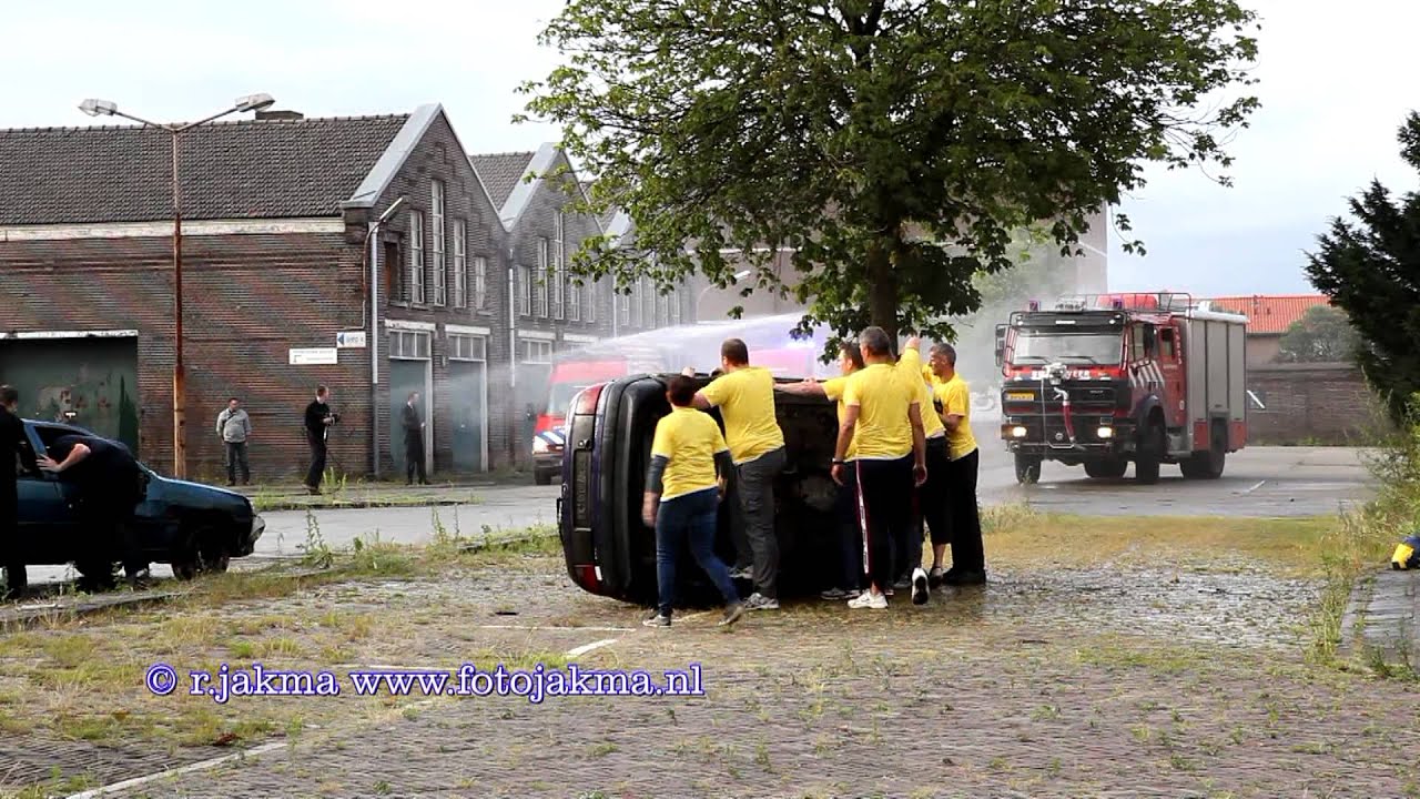Kolderavond vrijwilligers brandweer Hilversum 10-07-2012