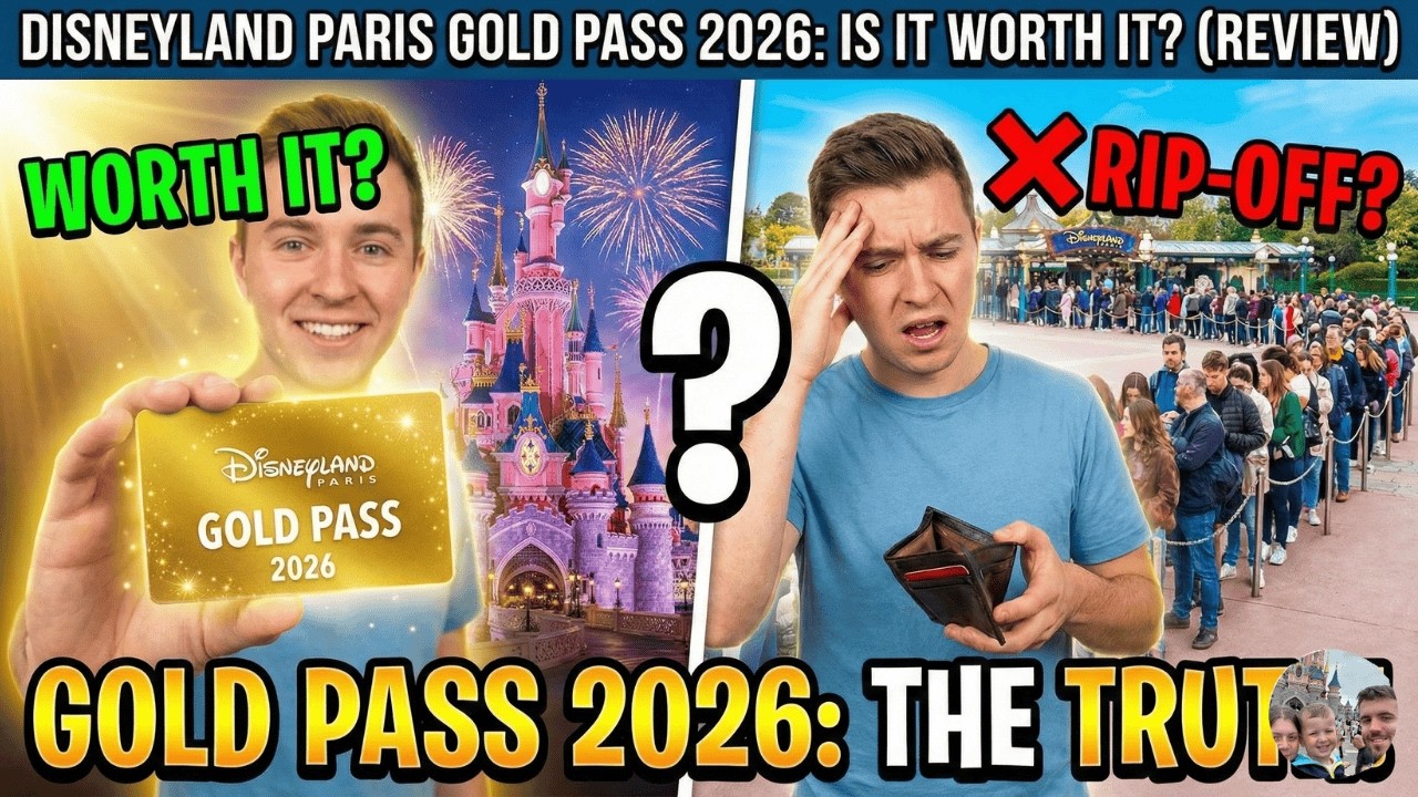 Золотой пропуск в Диснейленд Париж на 2026 год: стоит ли он своих денег? (Обзор)