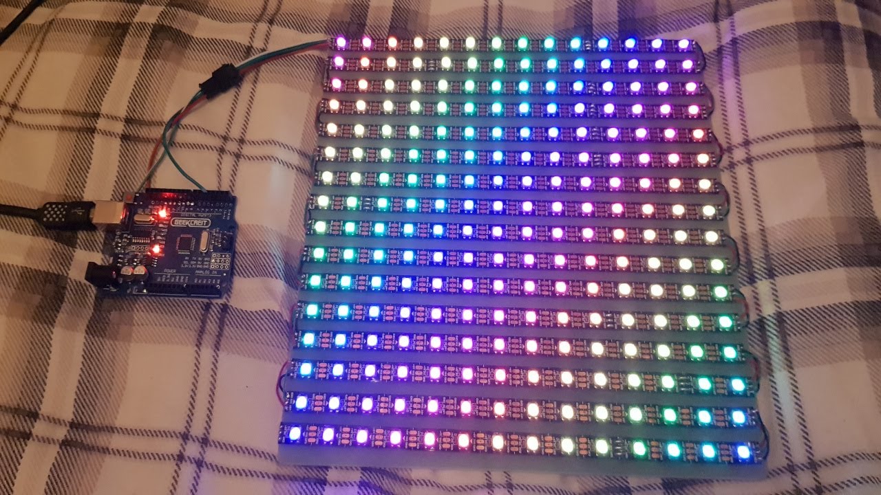 Controlling WS2812B Led's With Arduino Uno