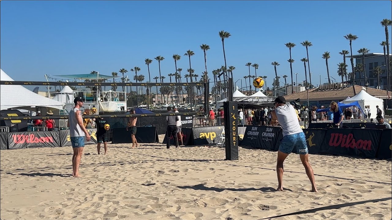 Miles Partain Andy Benesh Hagen Smith Logan Webber 9am Saturday May 10th AVP Huntington Beach Open