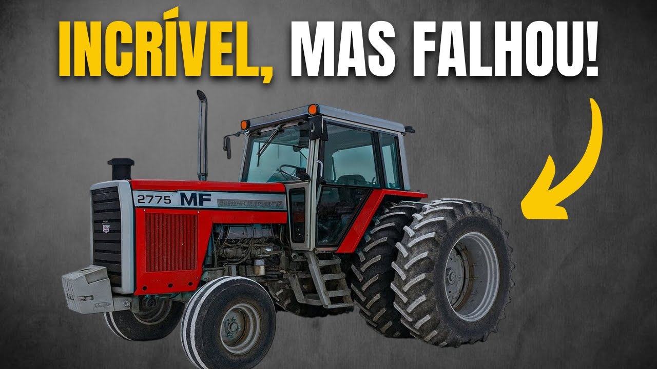 10 TRATORES MASSEY FERGUSON QUE FORAM INCRÍVEIS, MAS FRACASSARAM!
