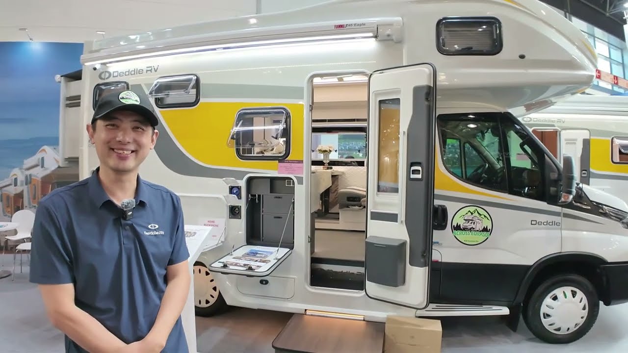 Маленький китайский кемпер класса люкс длиной 5,99 м, 2025 г. — Deddle RV EASY TOUR