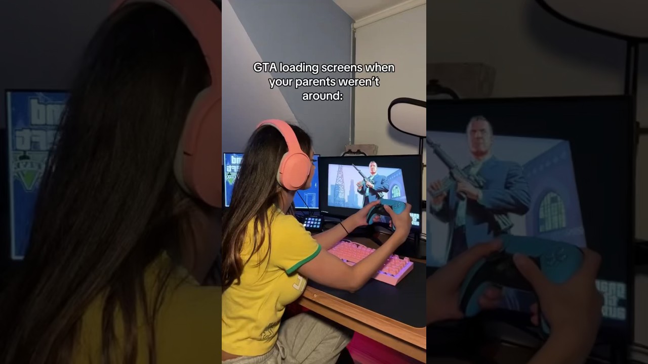 WHEN YOUR PARENTS SEE GTA V LOADING SCREEN … 