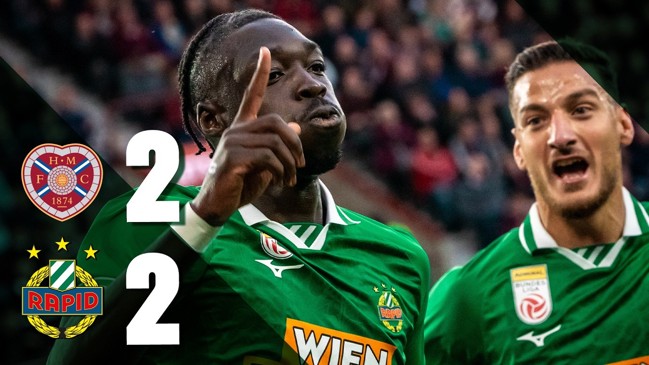 Highlights: Heart of Midlothian &ndash; SK Rapid | UECL Play-off | 20.08.2026