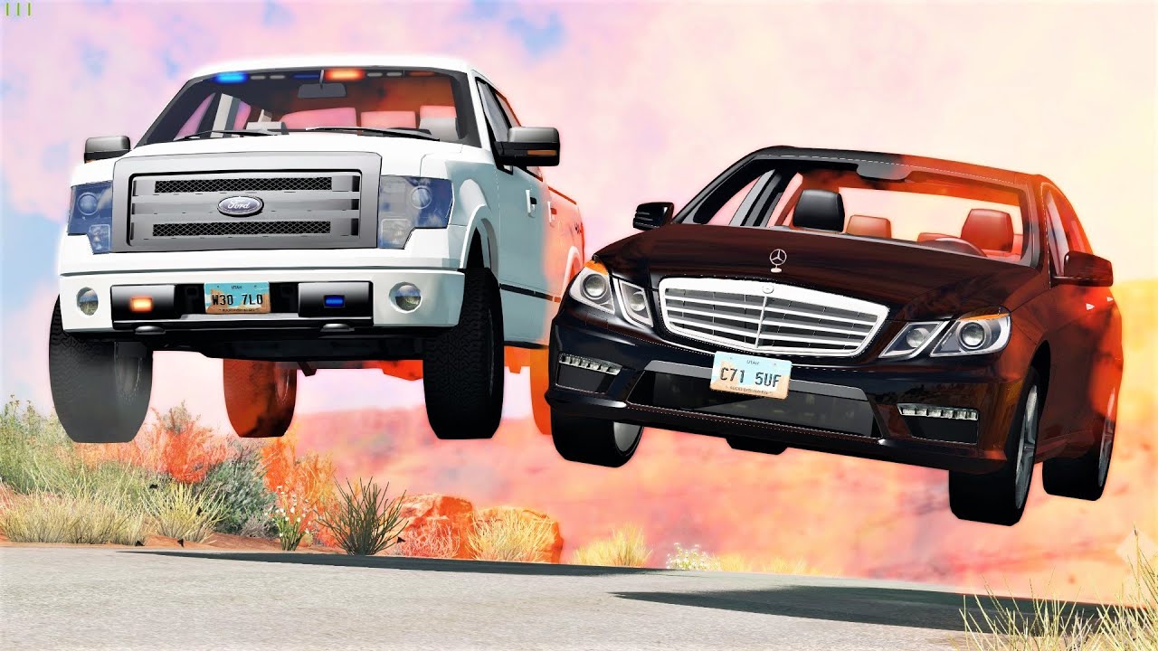 Epic Police Chases & Crashes #64 - BeamNG Drive | CRASHdriven