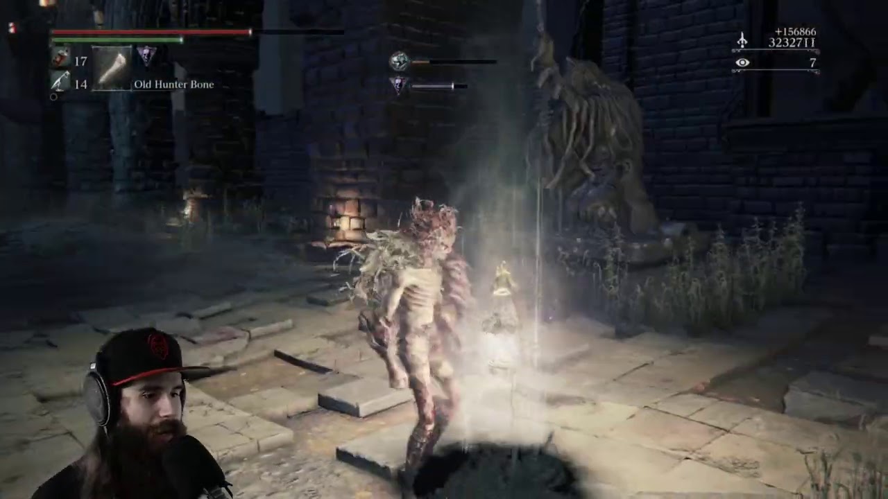 Bloodborne Beast Claw in Max NG with the Beast's Embrace Rune Transformation