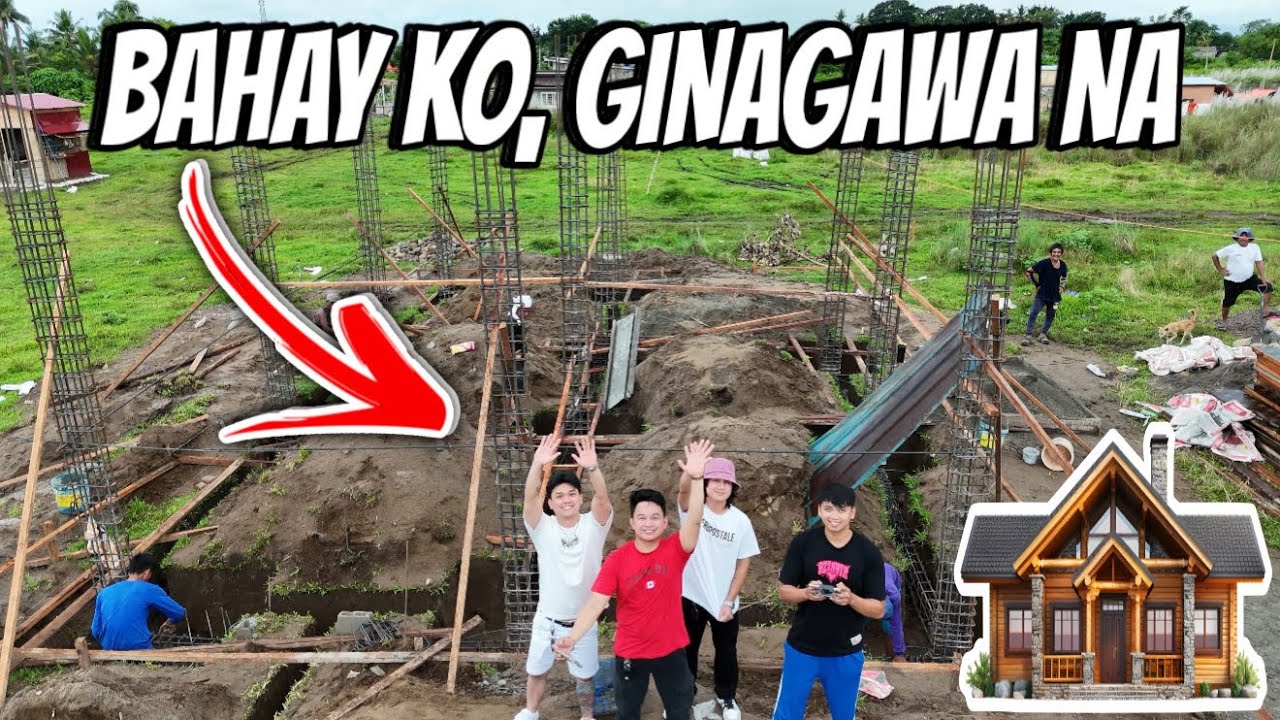 PAGTAYO NG SARILI KONG BAHAY, INUUMPISAHAN NA
