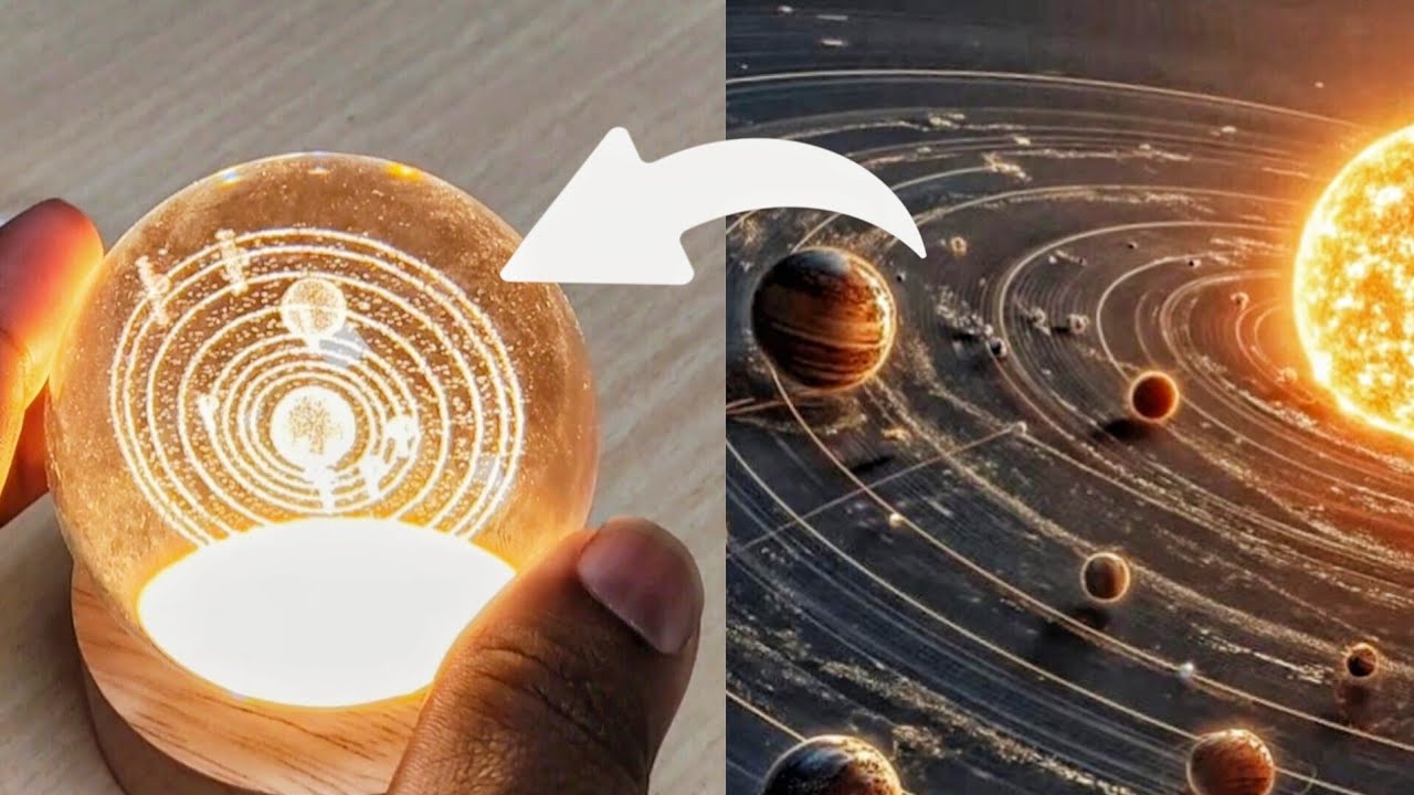 Galaxy Crystal Ball Amazing View REAL & GLASS 