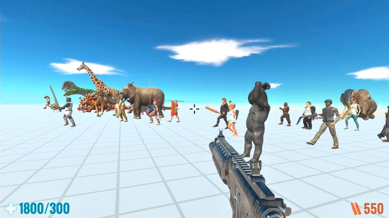 First Person Racing and Battle! Animal Revolt Battle Simulator (ARBS)