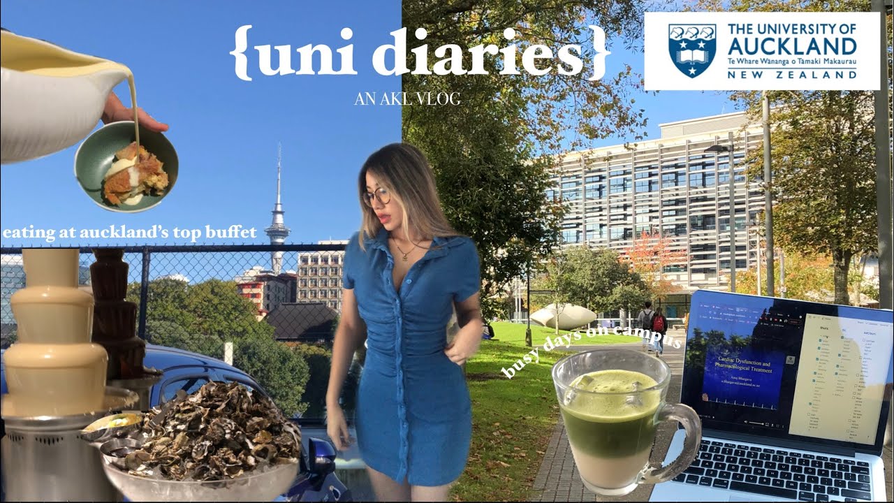 busy days on campus & eating at auckland's largest buffet! | UNIVERSITY OF AUCKLAND ✿