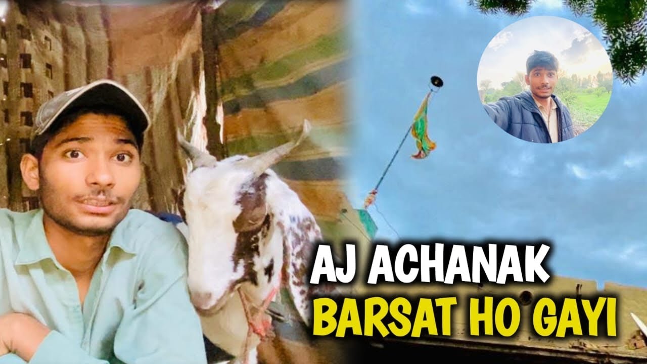 Aj Achanak barsat ho gayi ⛈️January 25, 2026