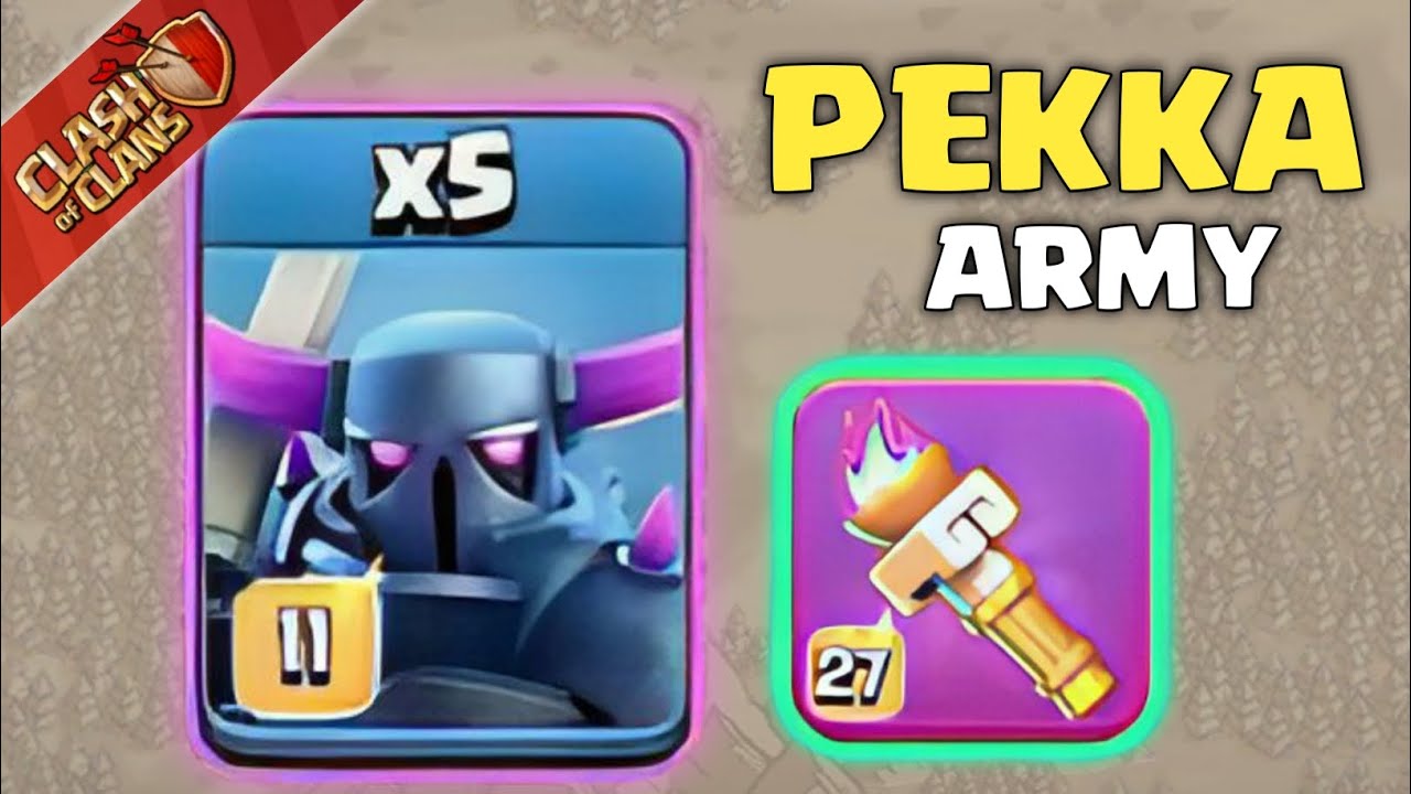 TH17 Mass P.E.K.K.A Attack | Easy 3 Star Strategy in Clash of Clans