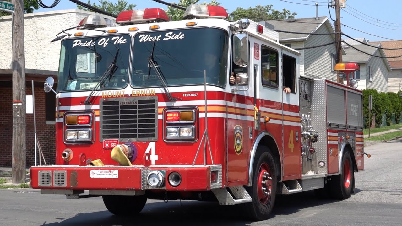 Mount Vernon Fire Department Engine 207 Responding 6/18/24