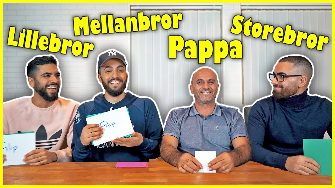 3 BR&Ouml;DER 1 PAPPA