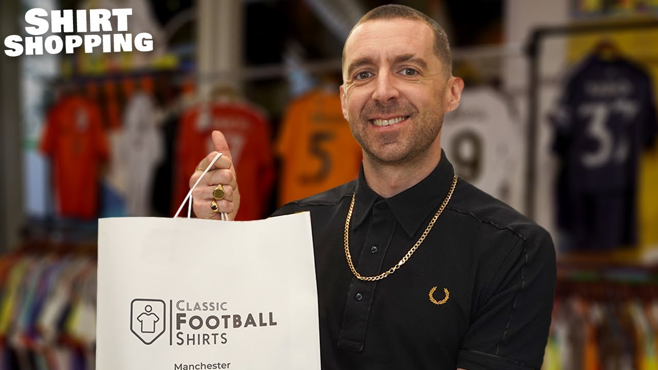 Майлз Кейн идёт по магазинам за ретро-футболками — Shirt Shopping